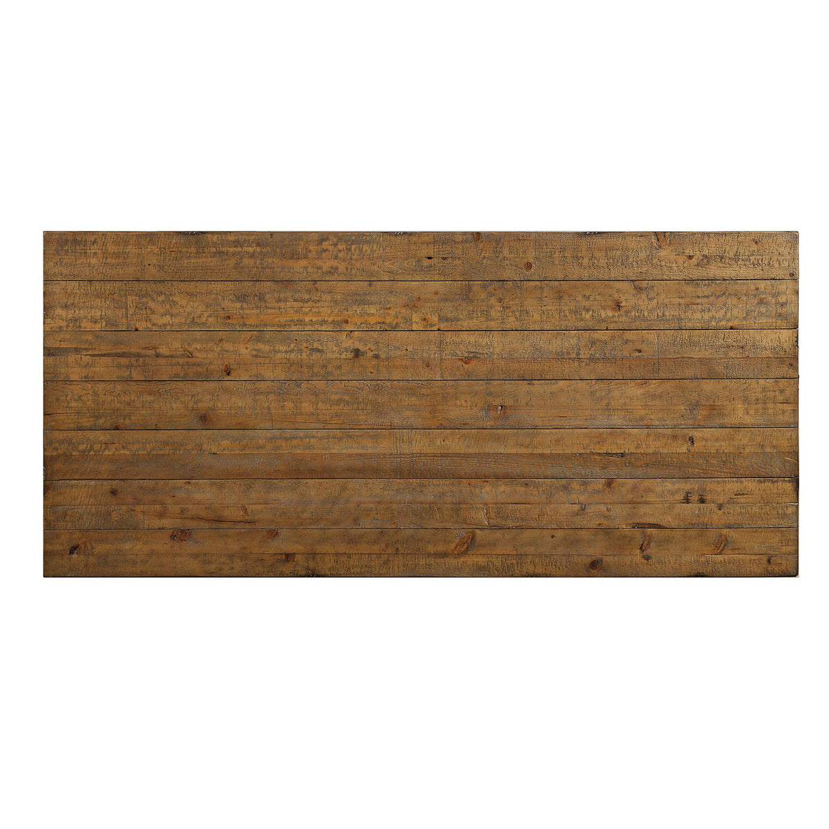 Gianna Rustic Oak/Brown 96" Dining Table from Furniture of America - Luna Furniture
