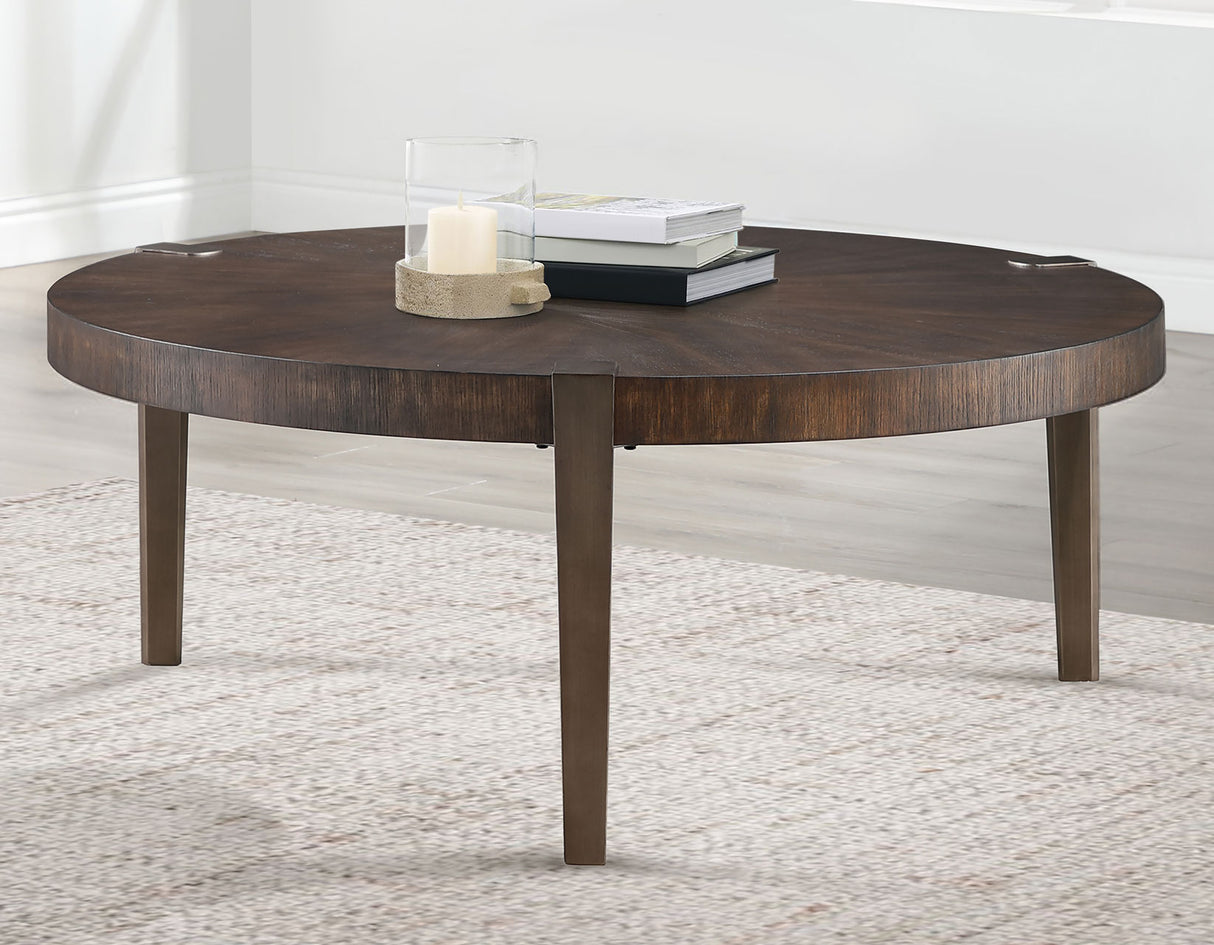 Gracie Cocktail Table, Brown from Steve Silver - Luna Furniture