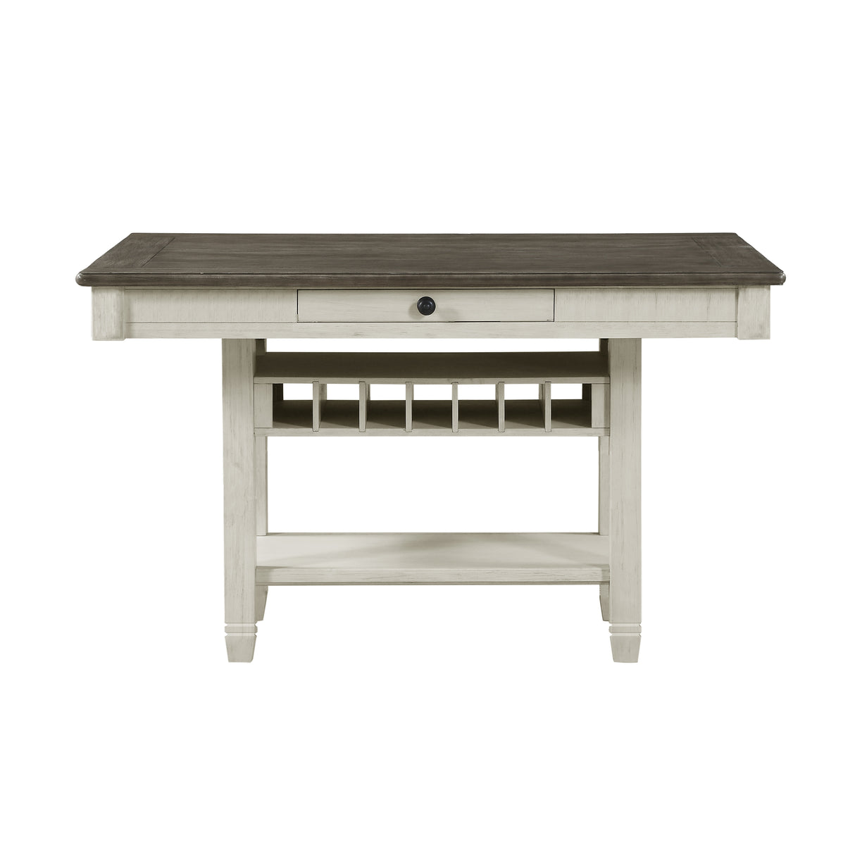 Granby Antique White 7-Piece Counter Height Set from Homelegance - Luna Furniture