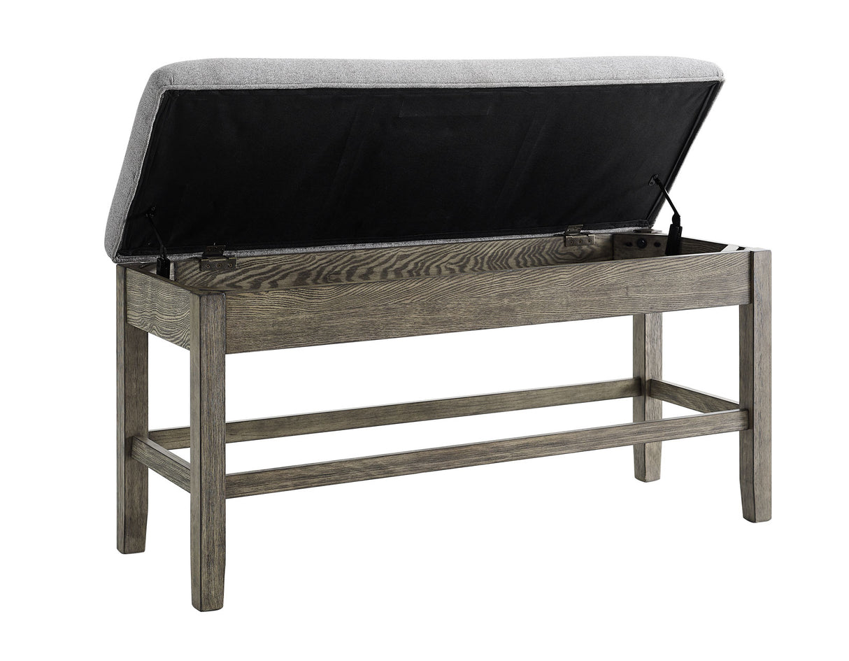 Grayson Storage Counter Bench from Steve Silver - Luna Furniture