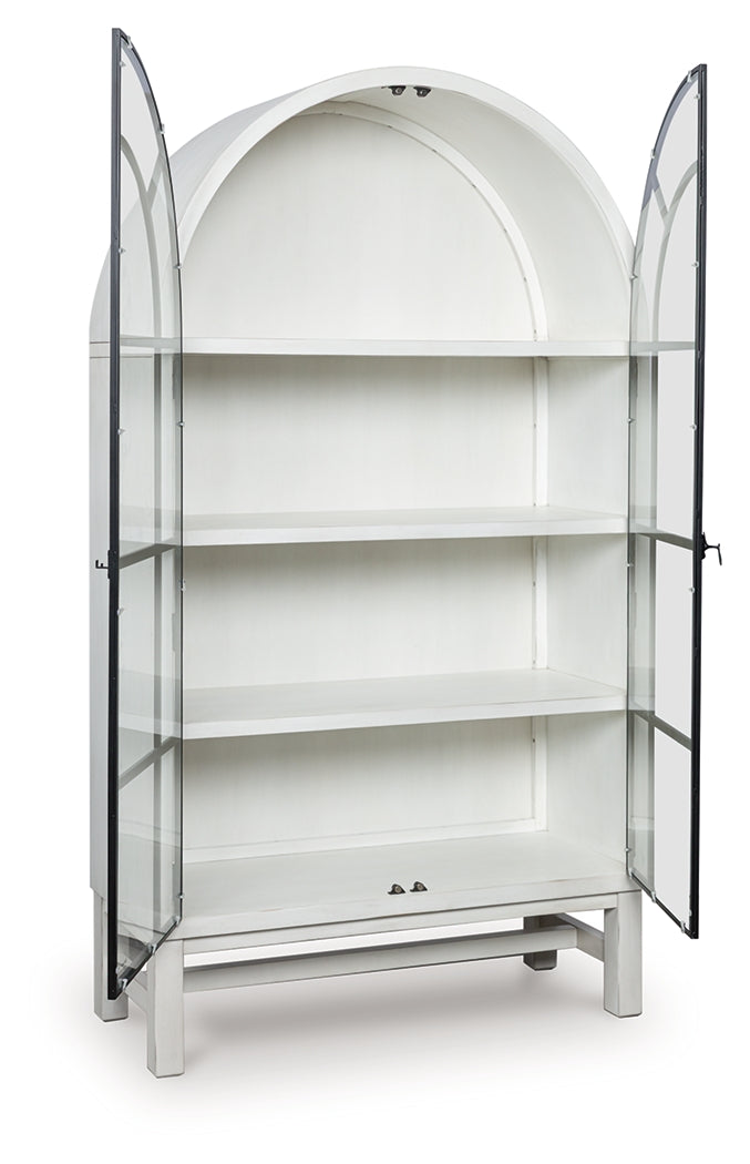 Greddinton White Display Cabinet from Ashley - Luna Furniture