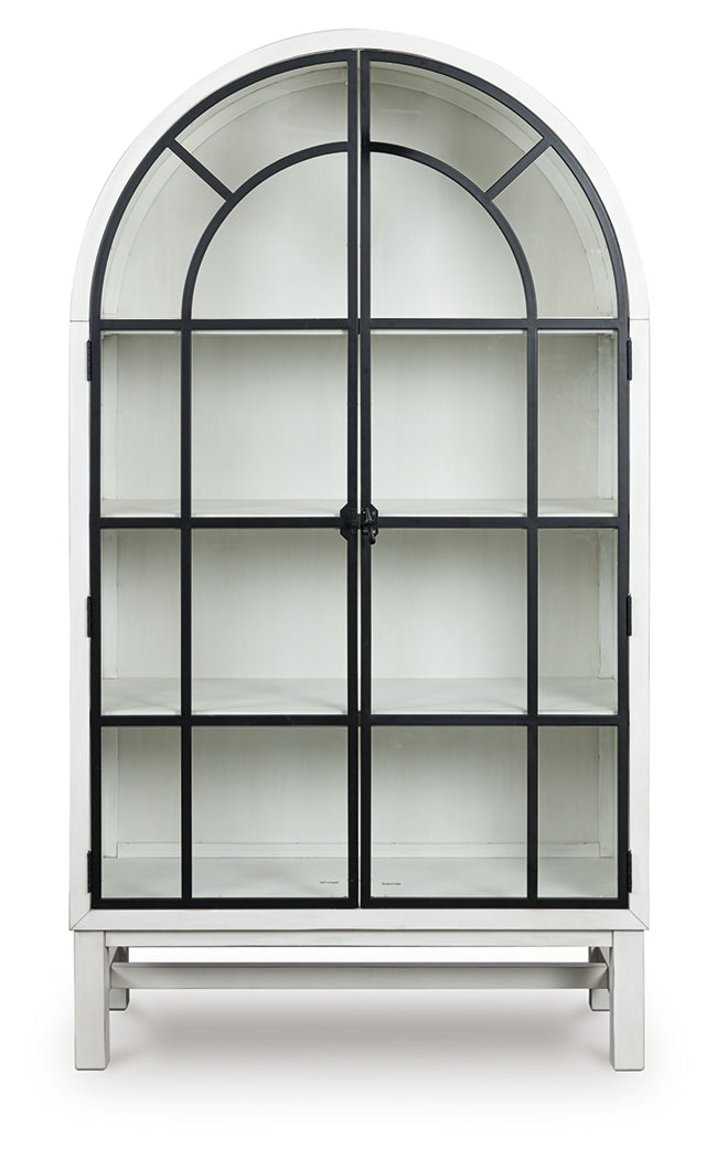 Greddinton White Display Cabinet from Ashley - Luna Furniture