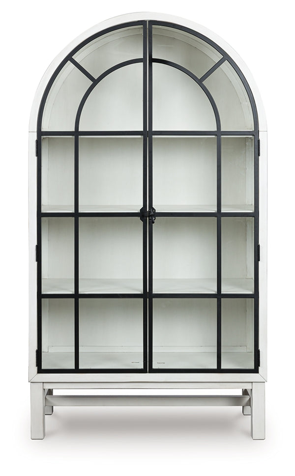 Greddinton White Display Cabinet