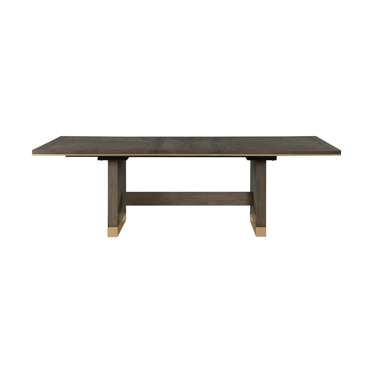 Griffin Brown 7-Piece 96" Extendable Dining Set from Homelegance - Luna Furniture