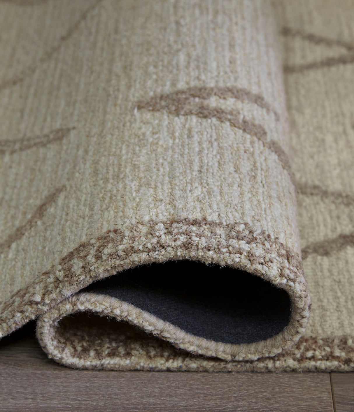 Guyford Beige/Brown Large Rug from Ashley Furniture - Luna Furniture