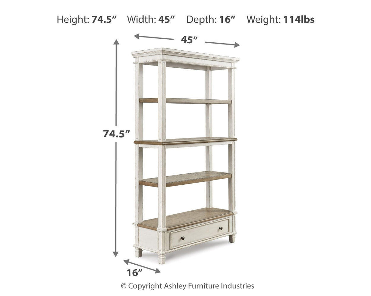 Realyn Desk and Bookcase from Ashley - Luna Furniture