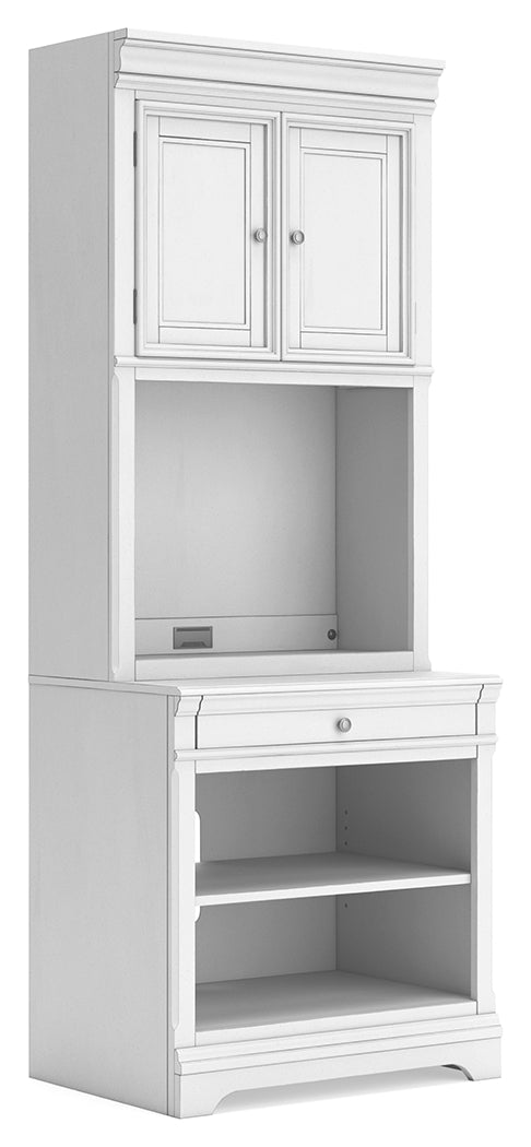 Kanwyn Whitewash Bookcase from Ashley - Luna Furniture