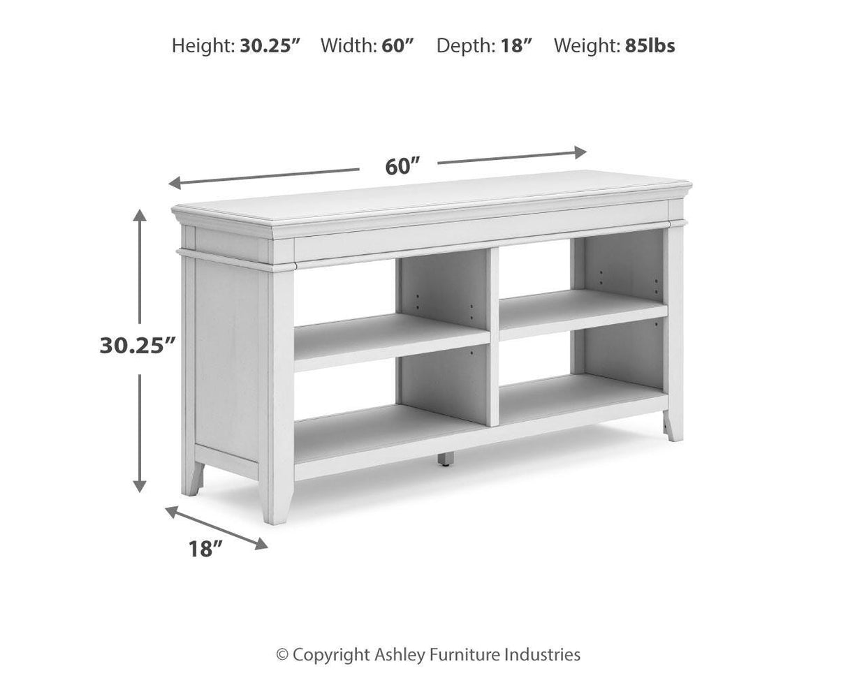 Kanwyn Whitewash Credenza from Ashley Furniture - Luna Furniture