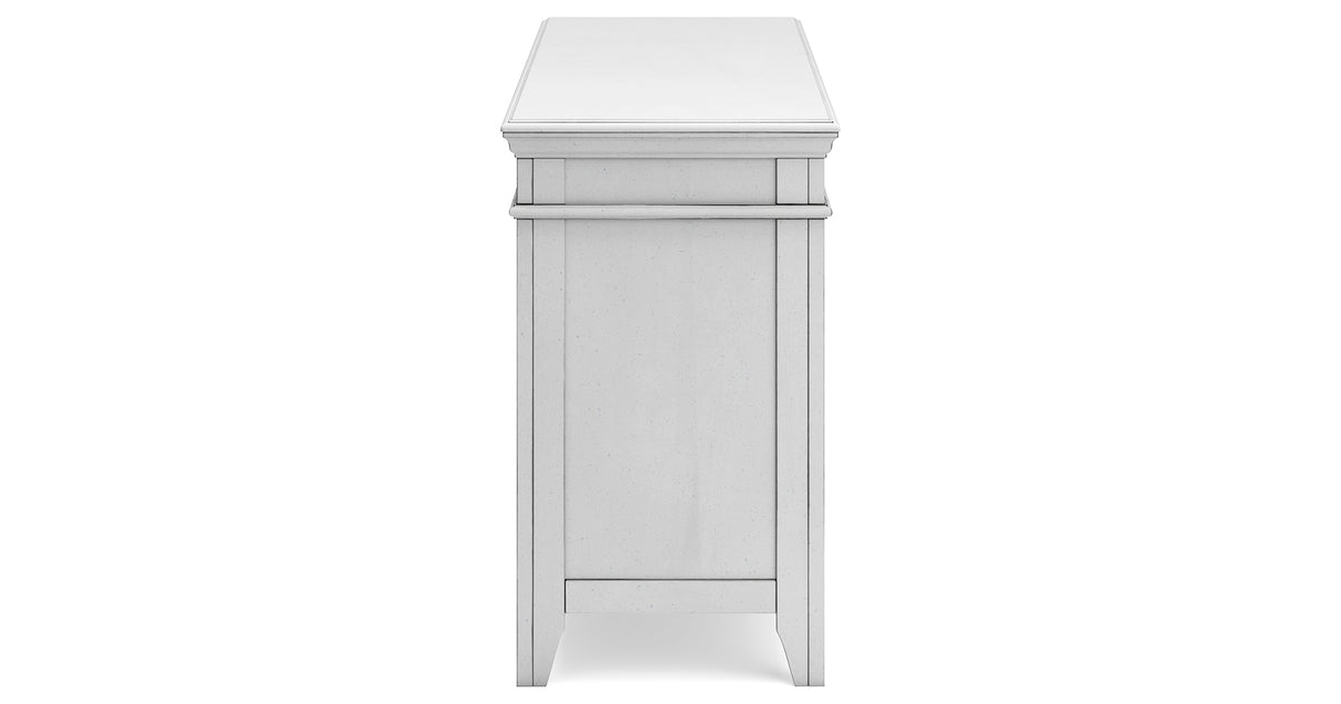Kanwyn Whitewash Credenza from Ashley - Luna Furniture