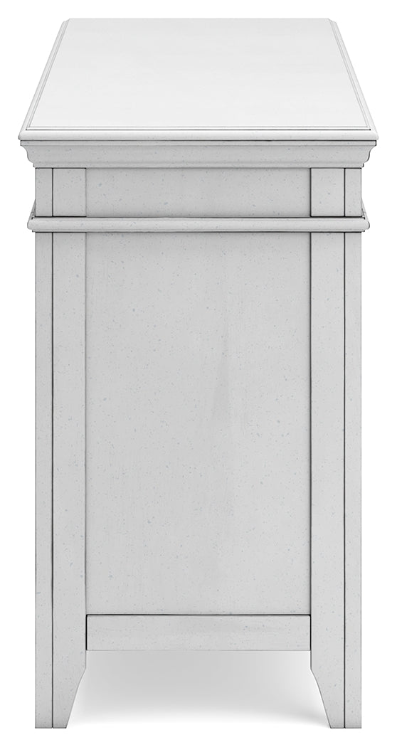 Kanwyn Whitewash Credenza from Ashley - Luna Furniture