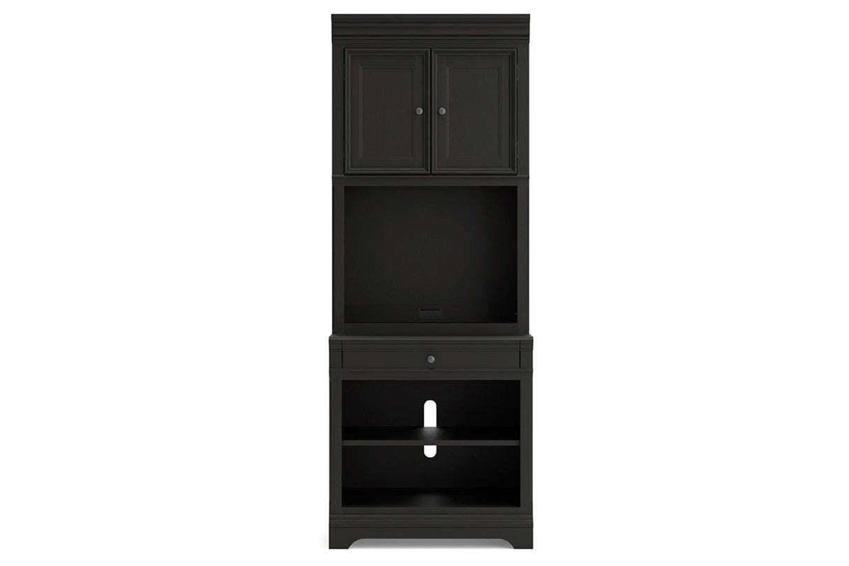 Beckincreek Black Bookcase from Ashley - Luna Furniture