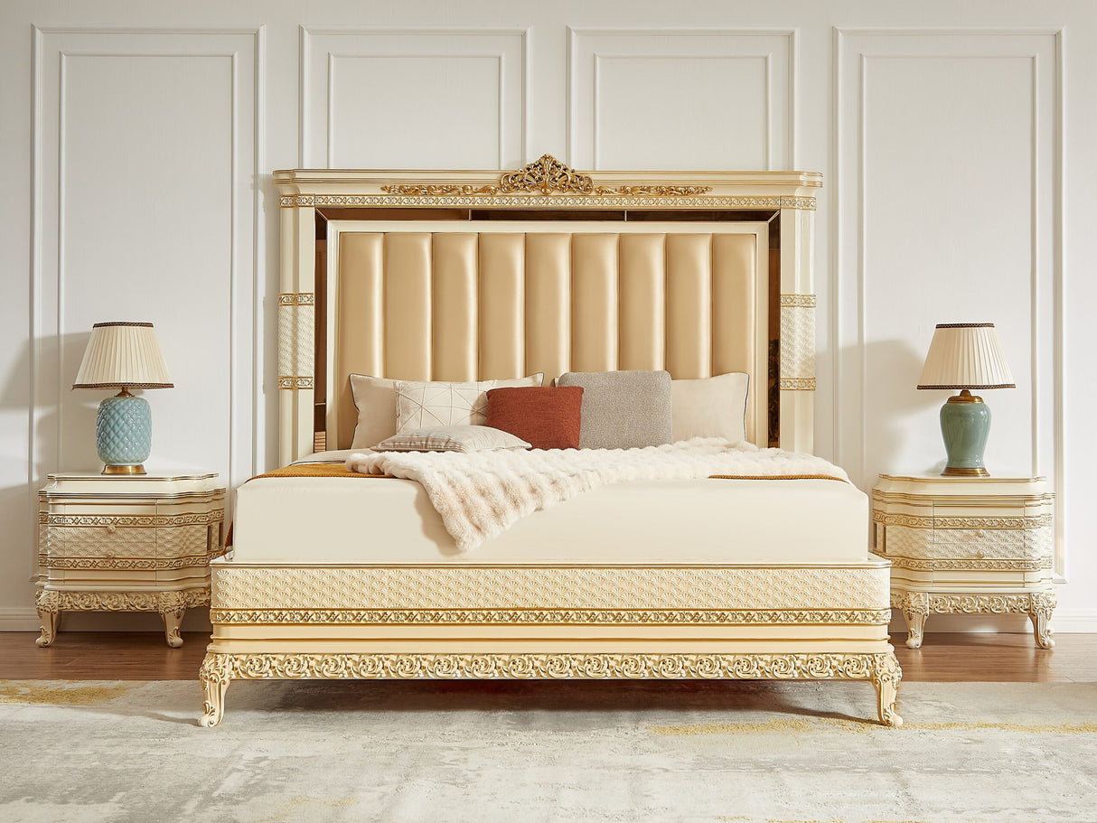 HD-1882 4-Piece Bedroom Set from Homey Design - Luna Furniture