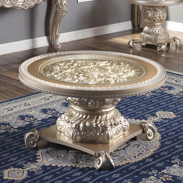 HD-328C Champagne Gold Coffee Table