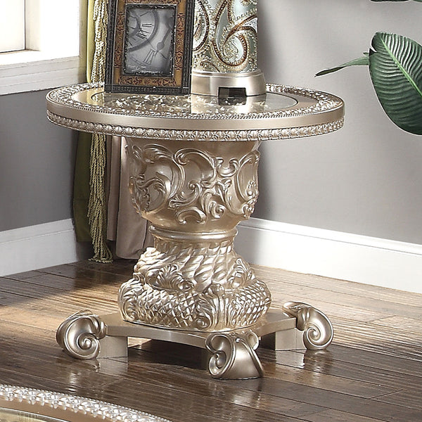 HD-328C Champagne Gold End Table