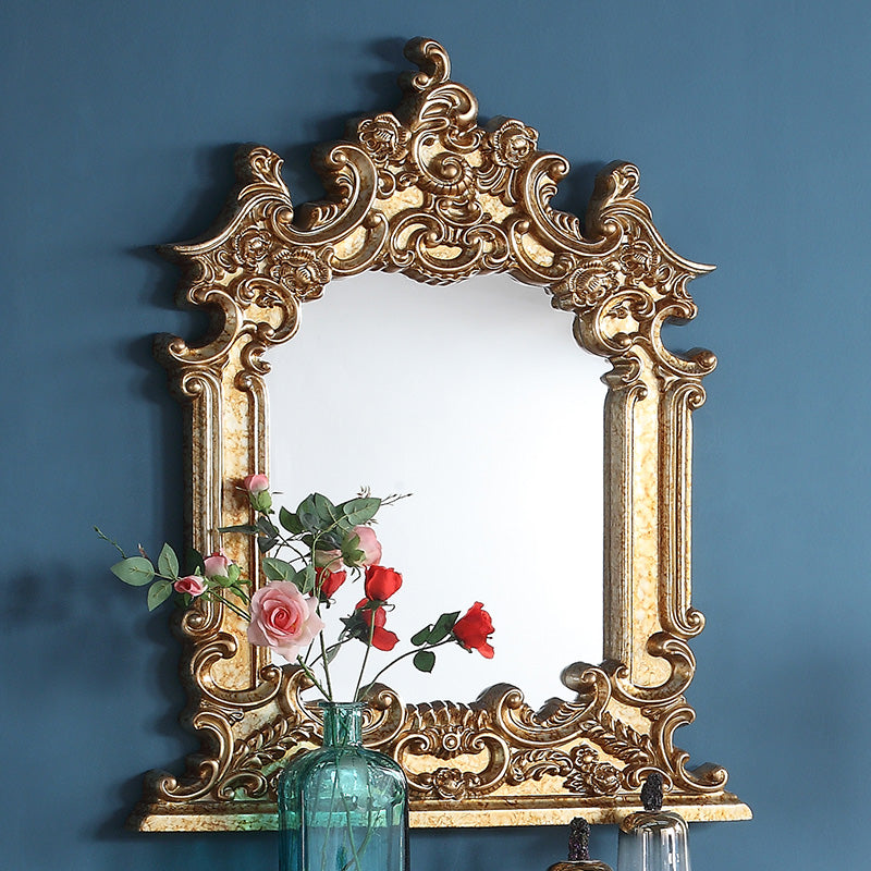 HD-328G Marbled Gold Mirror from Homey Design - Luna Furniture