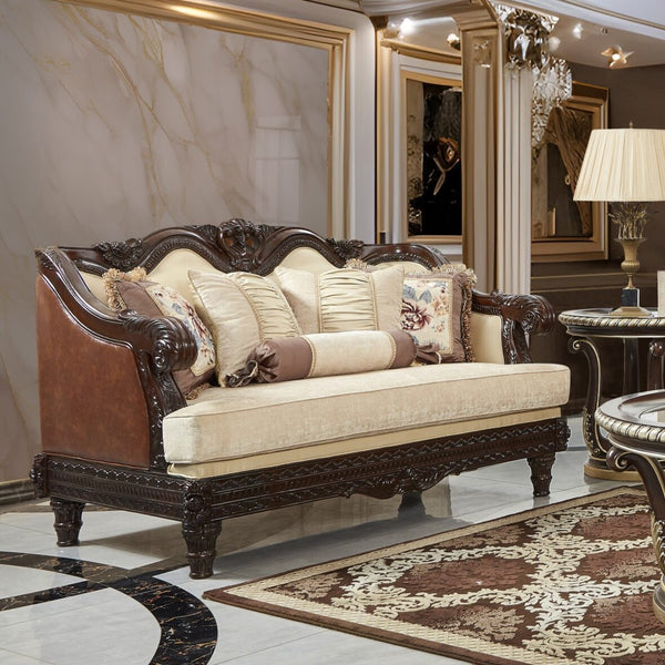 HD-386 Cherry Mahogany Loveseat