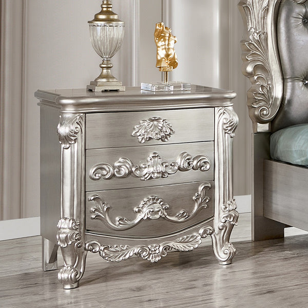 HD-5800 Antique Gray Nightstand
