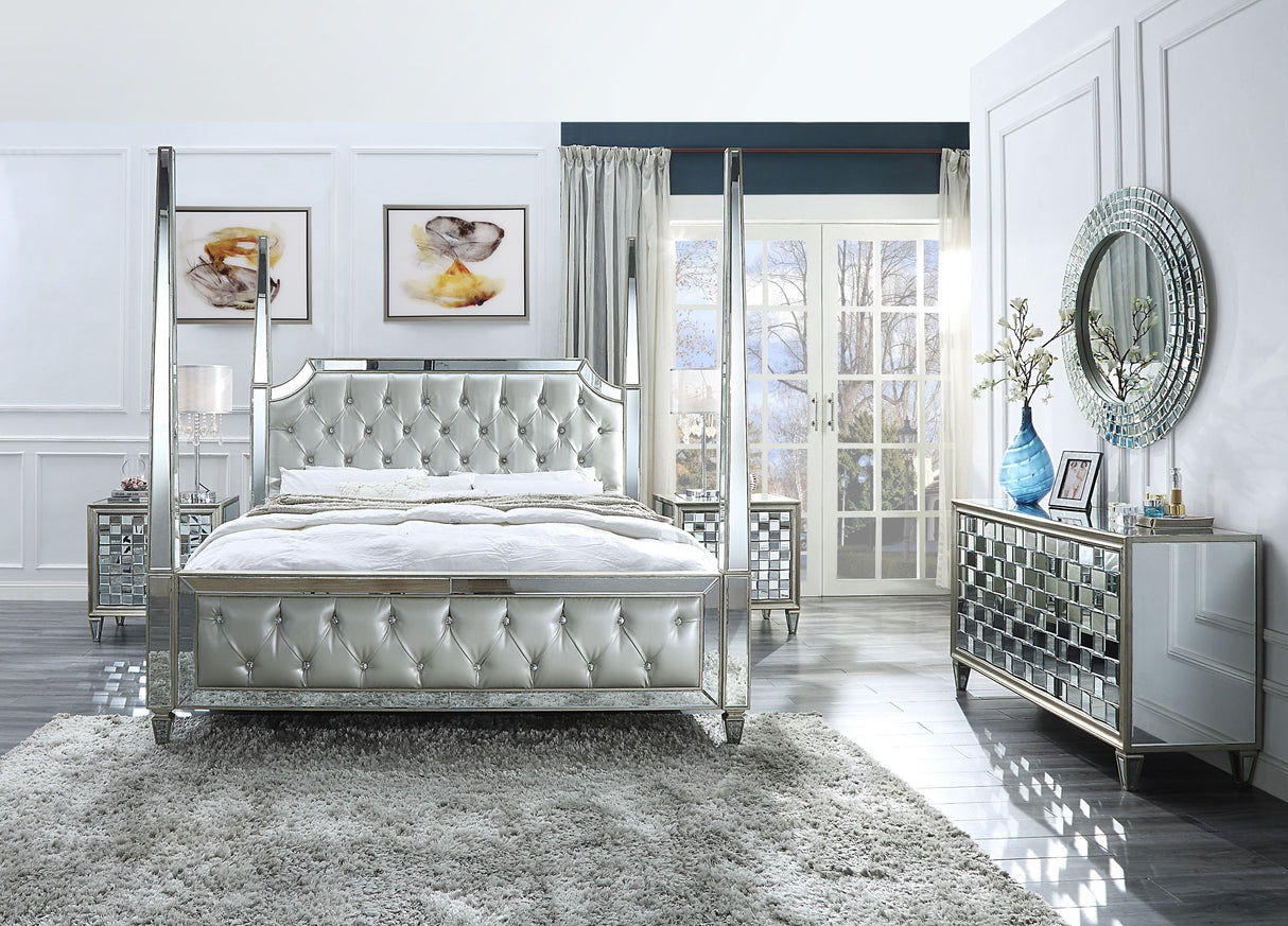HD-6001 Mirror 5-Piece Bedroom Set from Homey Design - Luna Furniture