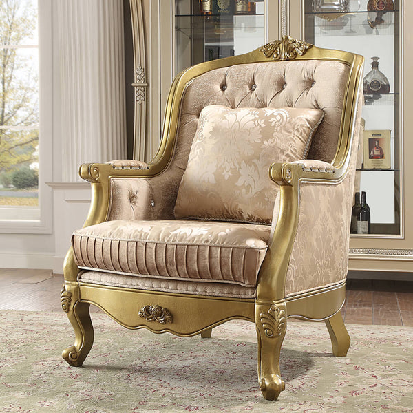 HD-663 Antique Light Green Chair