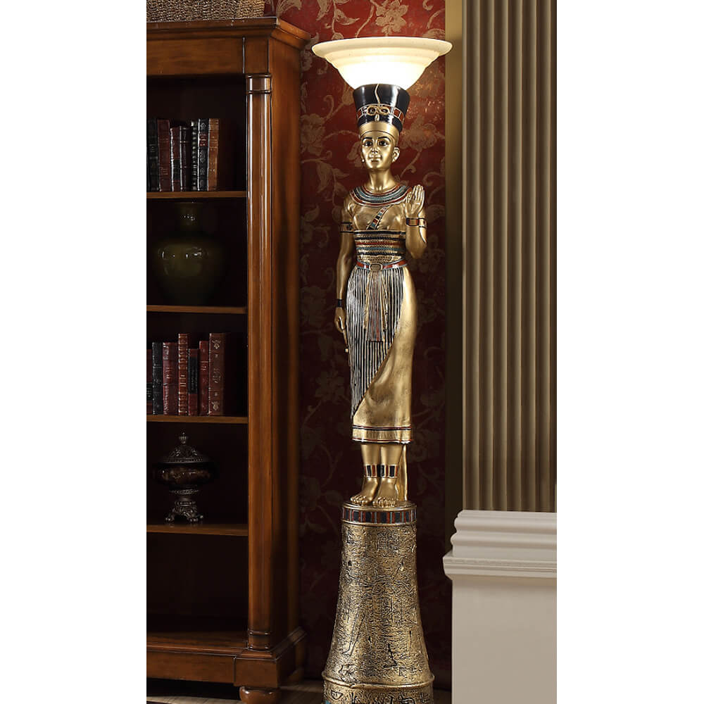 HD-7950 Bronzed Gold Lamp from Homey Design - Luna Furniture