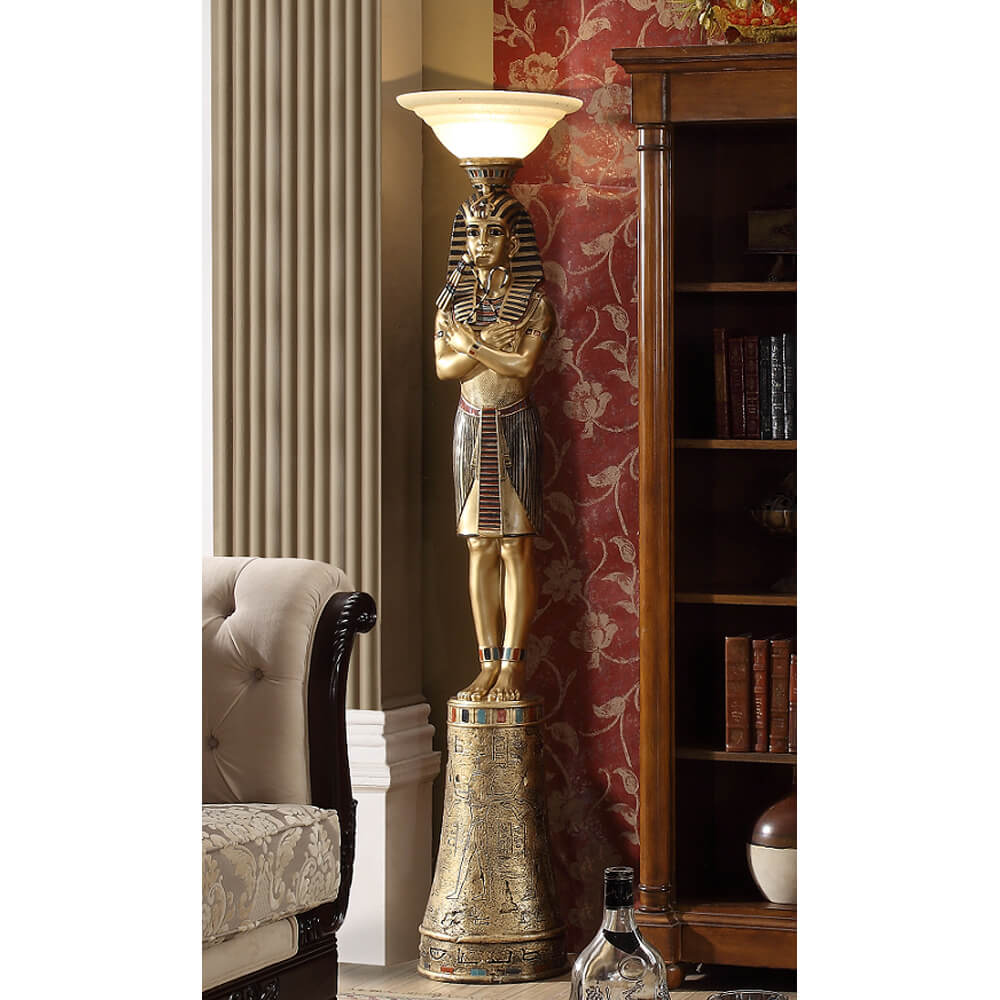 HD-7953 Bronzed Gold Lamp from Homey Design - Luna Furniture