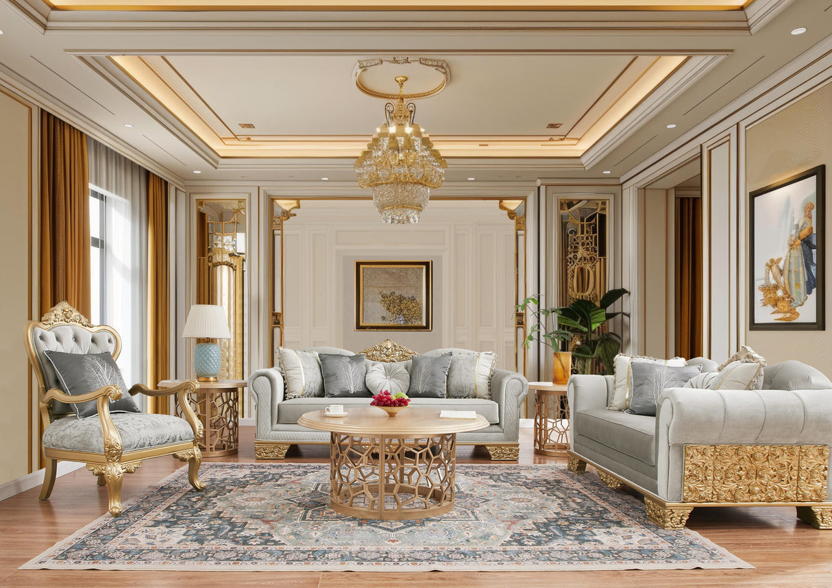 HD-9041 3-Piece Living Room Set from Homey Design - Luna Furniture