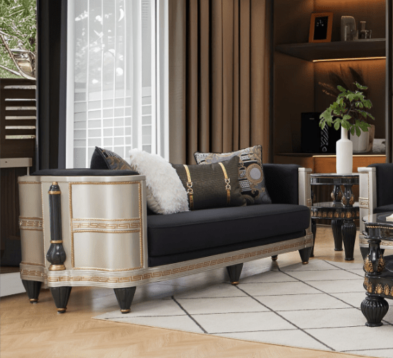 HD-9042 Loveseat from Homey Design - Luna Furniture