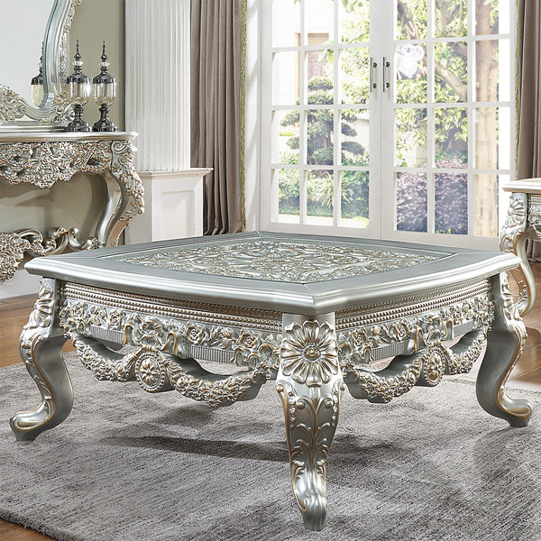 HD-905 Belle Silver/Gold Highlight Side Coffee Table