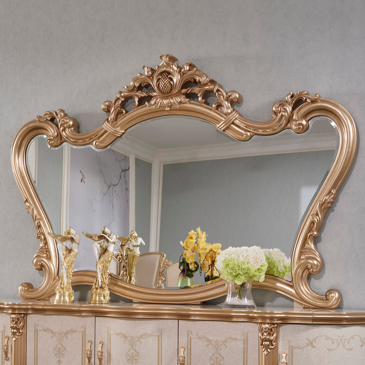 HD-9083 Mirror from Homey Design - Luna Furniture