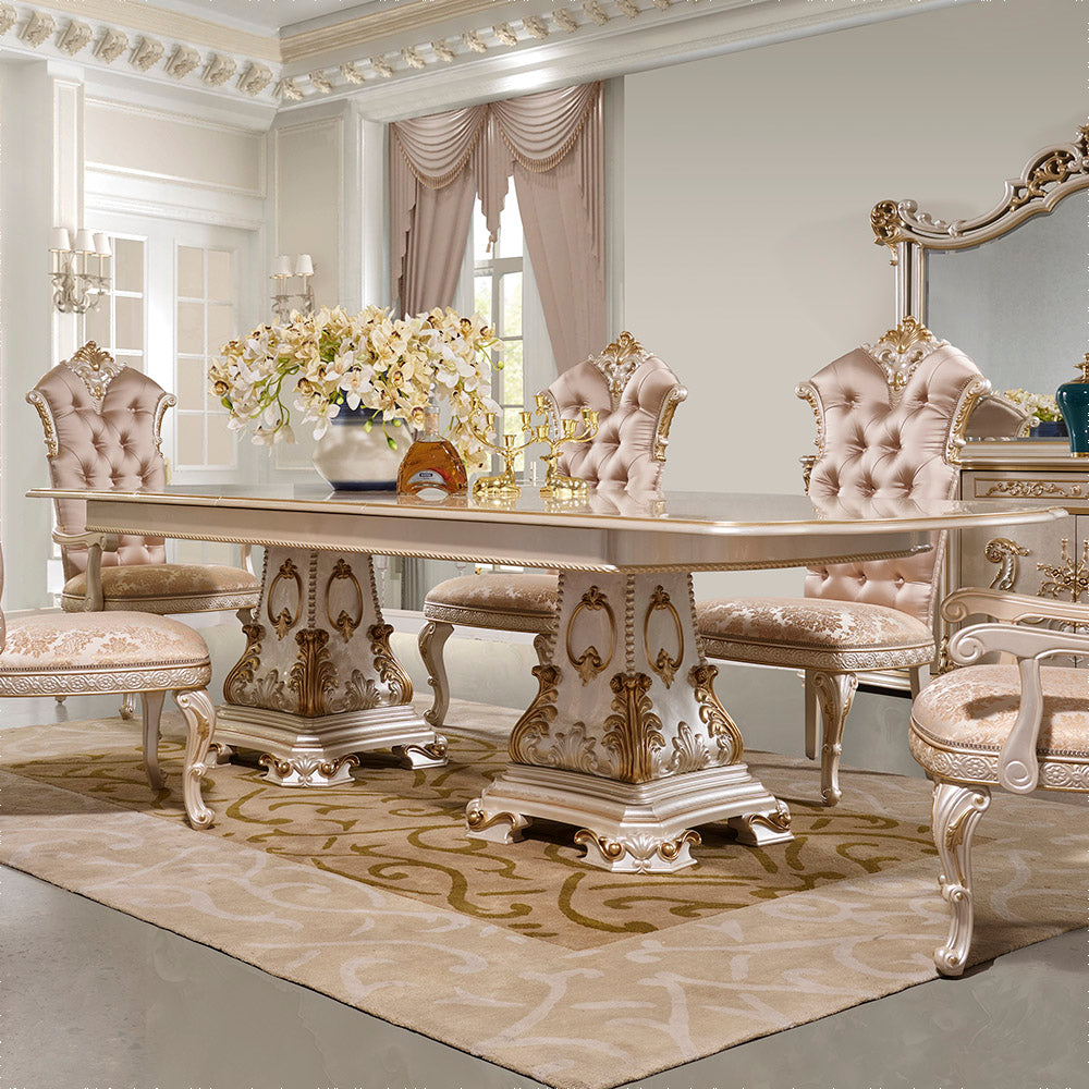 HD-9086 7-Piece Dining Set from Homey Design - Luna Furniture