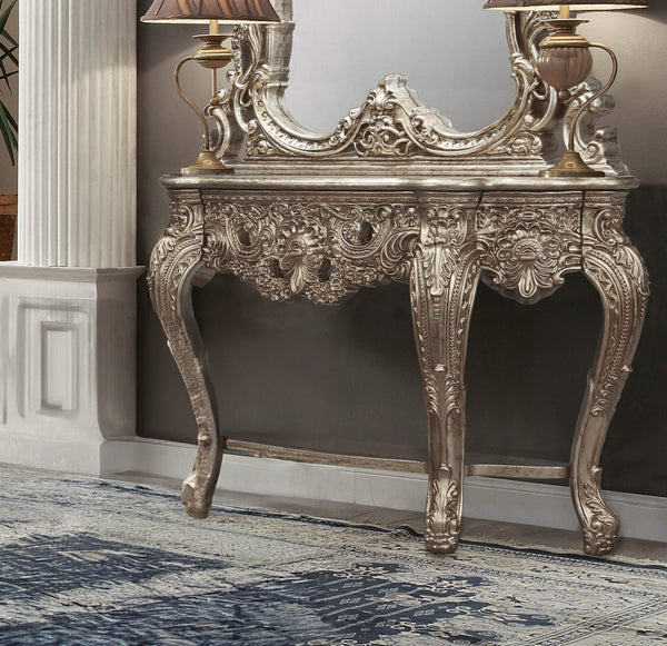 HD-998CH Champagne Silver Console
