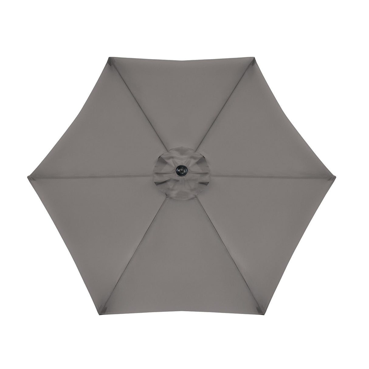 Halo Canvas Stone Round Tilting Umbrella from Furniture of America - Luna Furniture