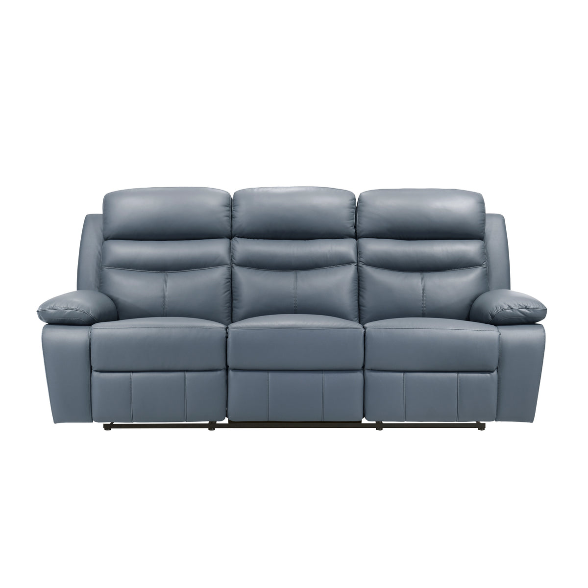 Hancock Blue 2-Piece Double Reclining Set from Homelegance - Luna Furniture