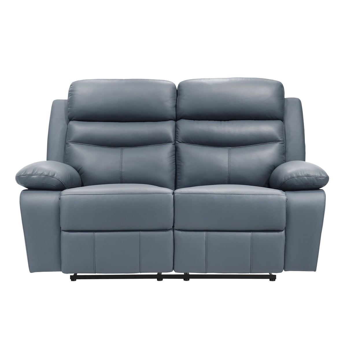 Hancock Blue 2-Piece Double Reclining Set from Homelegance - Luna Furniture