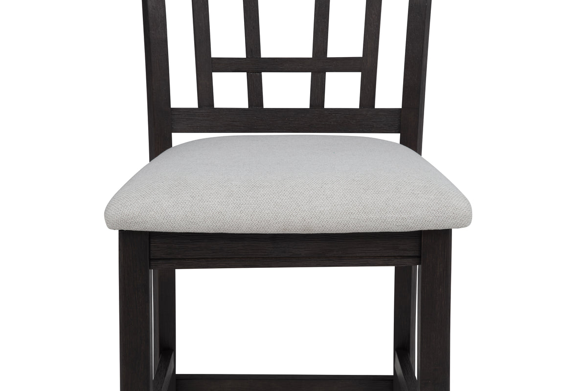 Hartwell Charcoal Counter Height Set from Crown Mark - Luna Furniture
