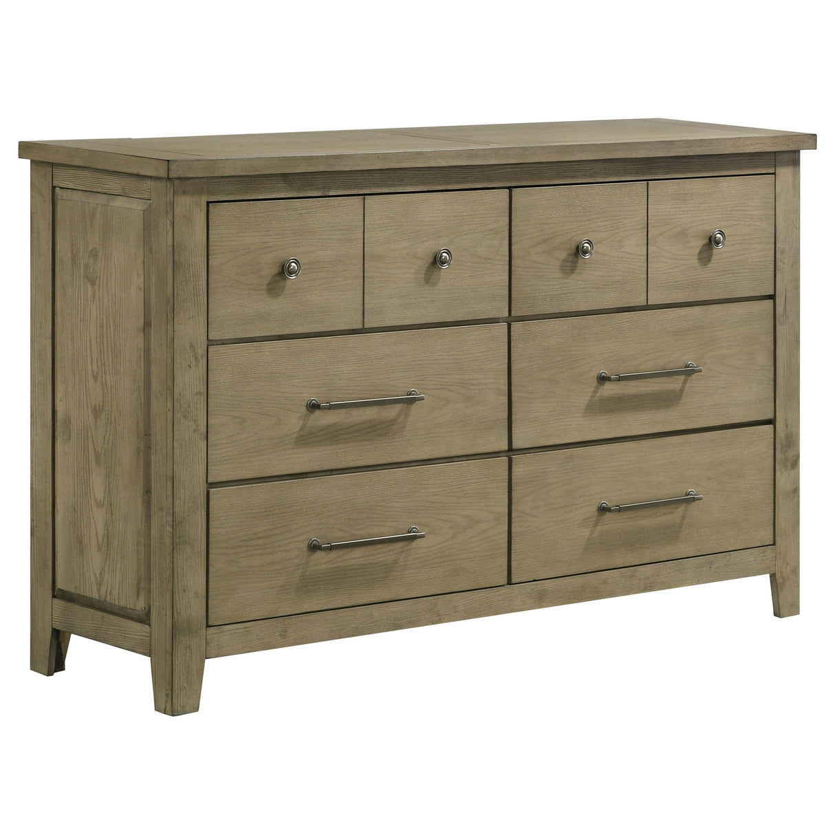 Hazlewood Vineyard Oak 4-Piece Queen Bedroom Set from Coaster - Luna Furniture