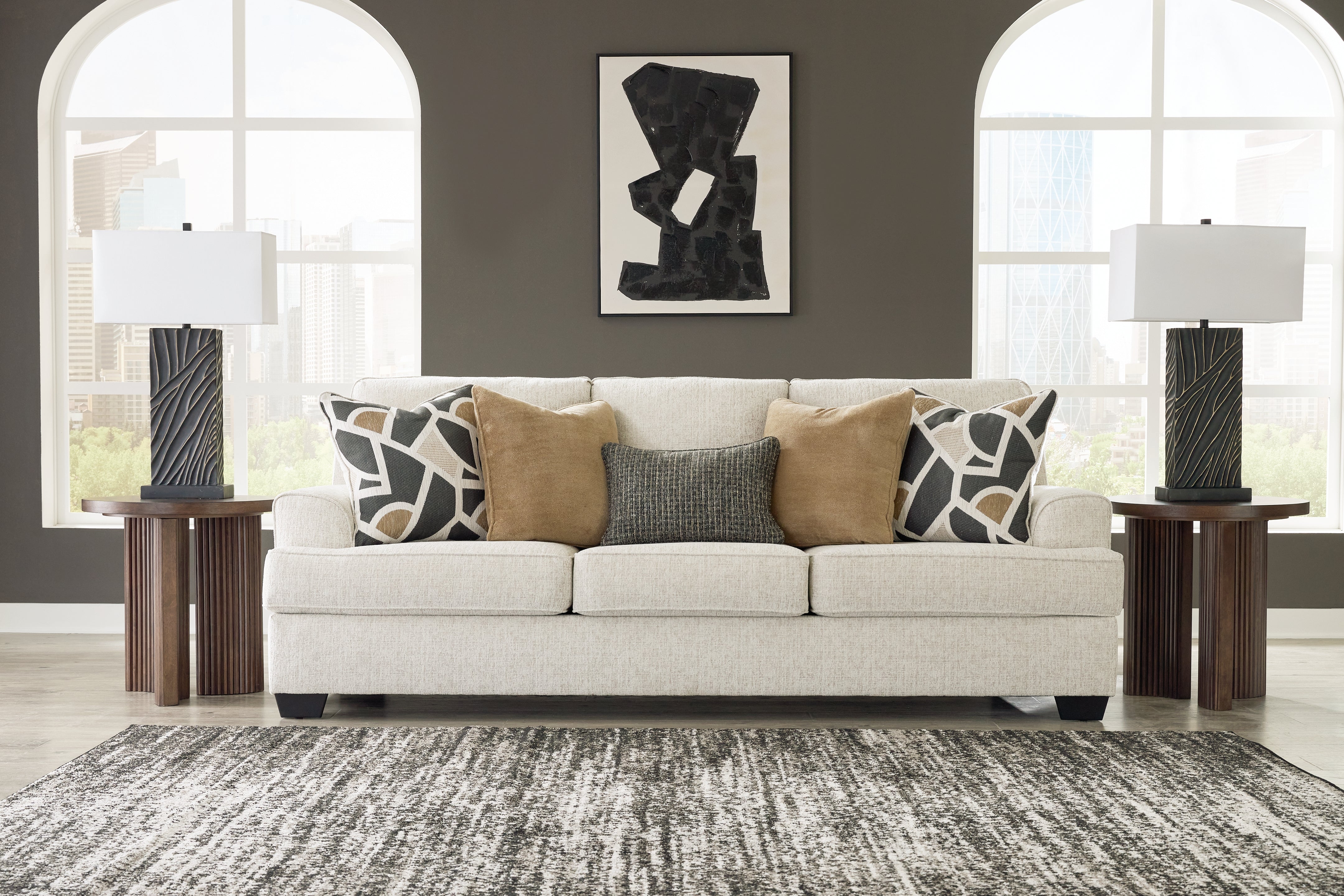 Ashley Heartcort Quartz Sofa – Luna Furniture