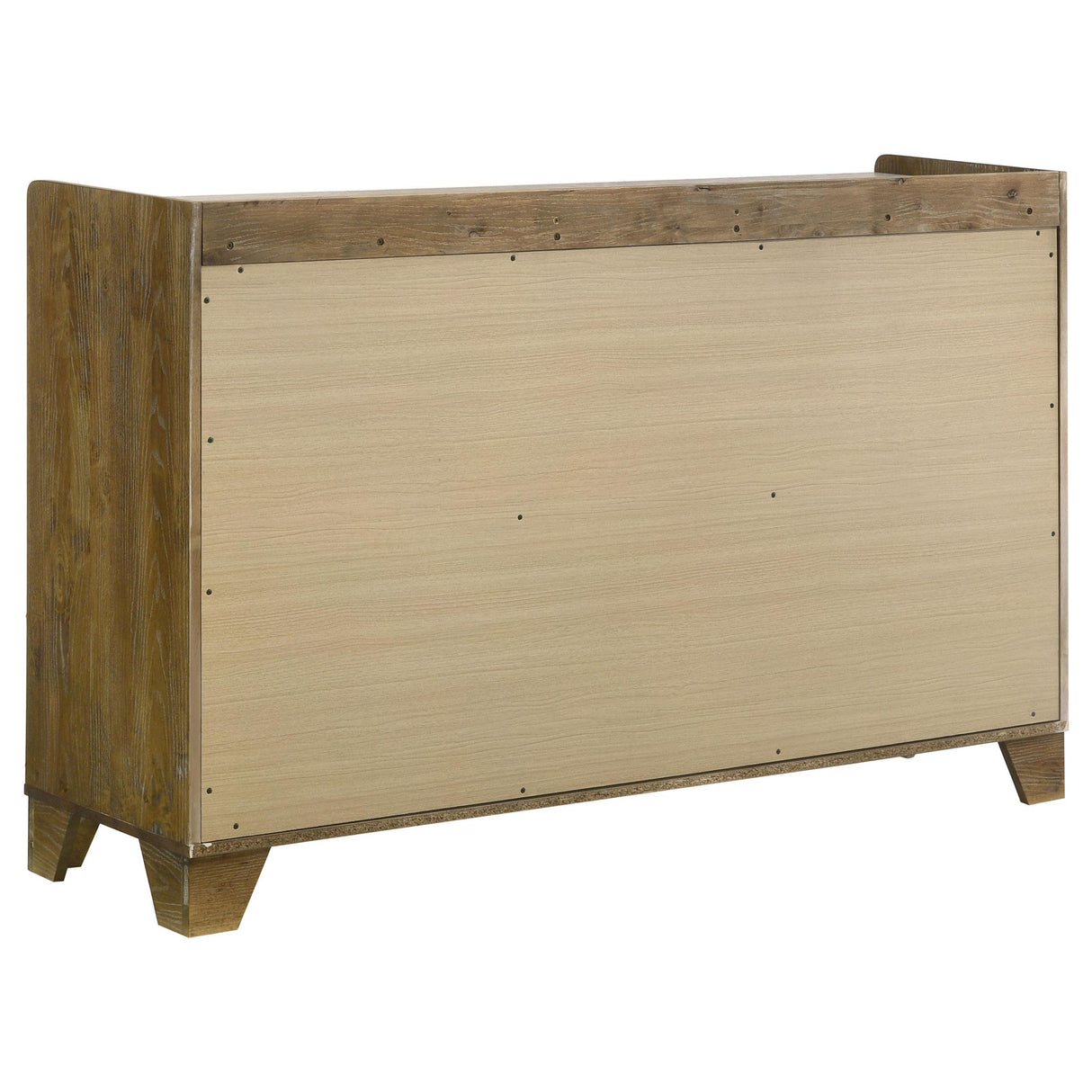 Henderson Medium Oak 4-Piece Eastern King Bedroom Set from Coaster - Luna Furniture