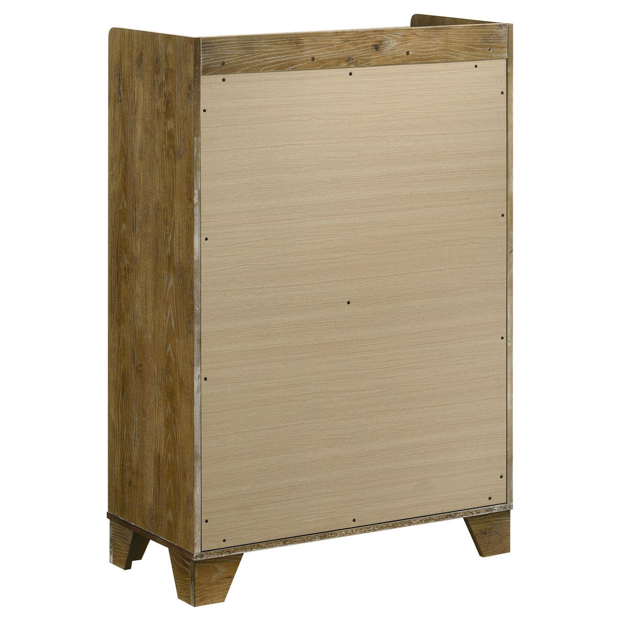 Henderson Medium Oak 5-Piece Eastern King Bedroom Set from Coaster - Luna Furniture