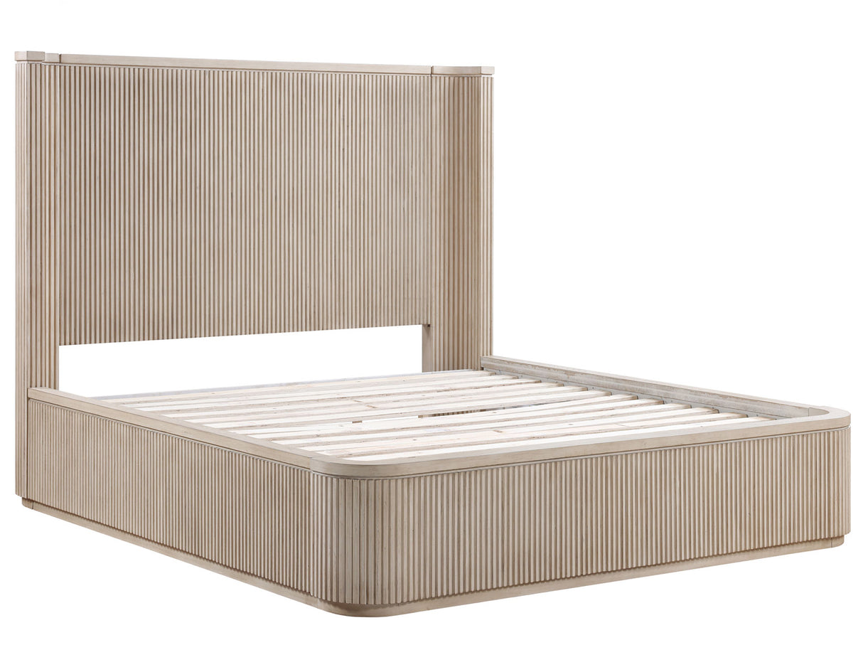 Henry Reeded Warm Tan Bedroom Set from Steve Silver - Luna Furniture
