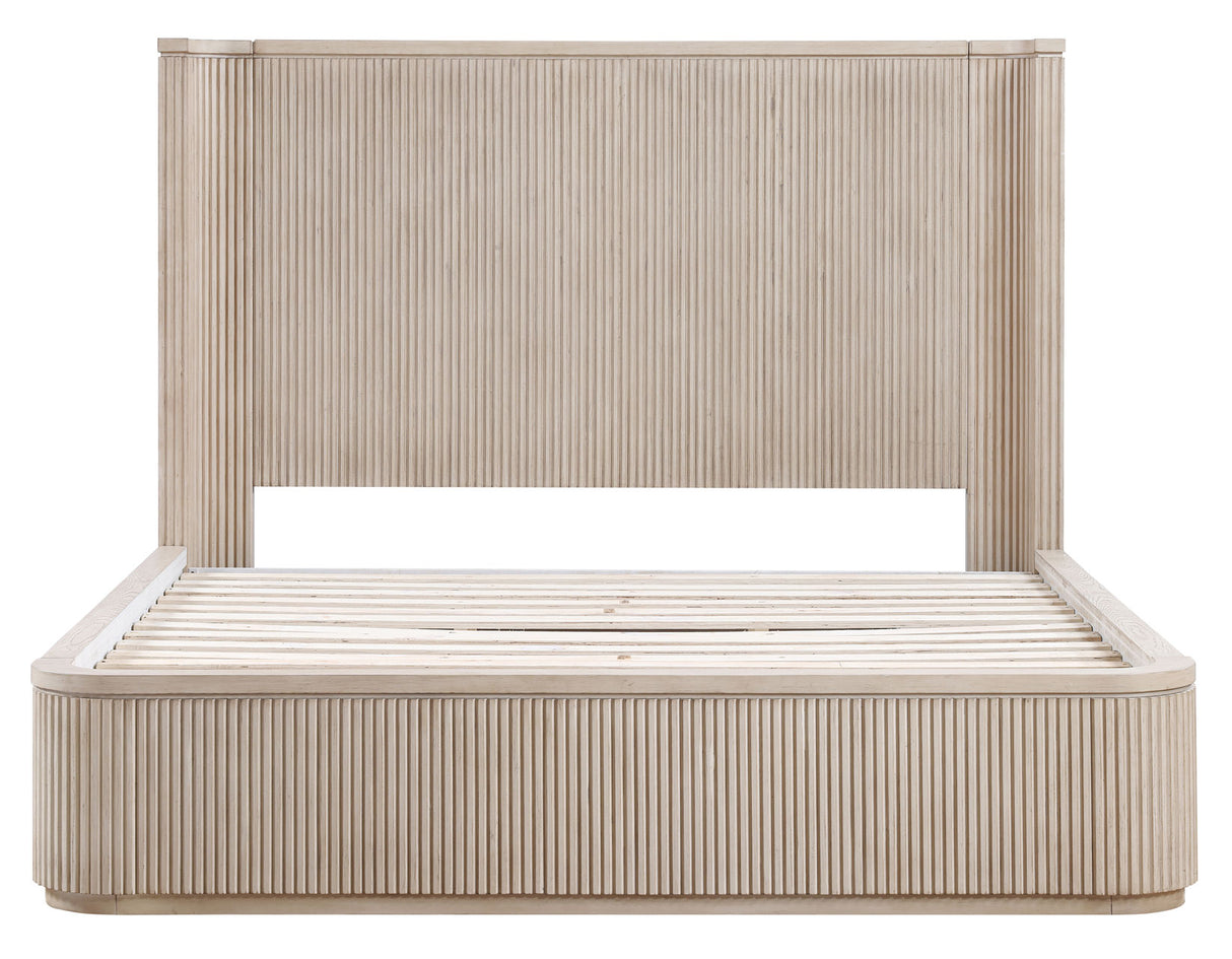 Henry Reeded Warm Tan Bedroom Set from Steve Silver - Luna Furniture