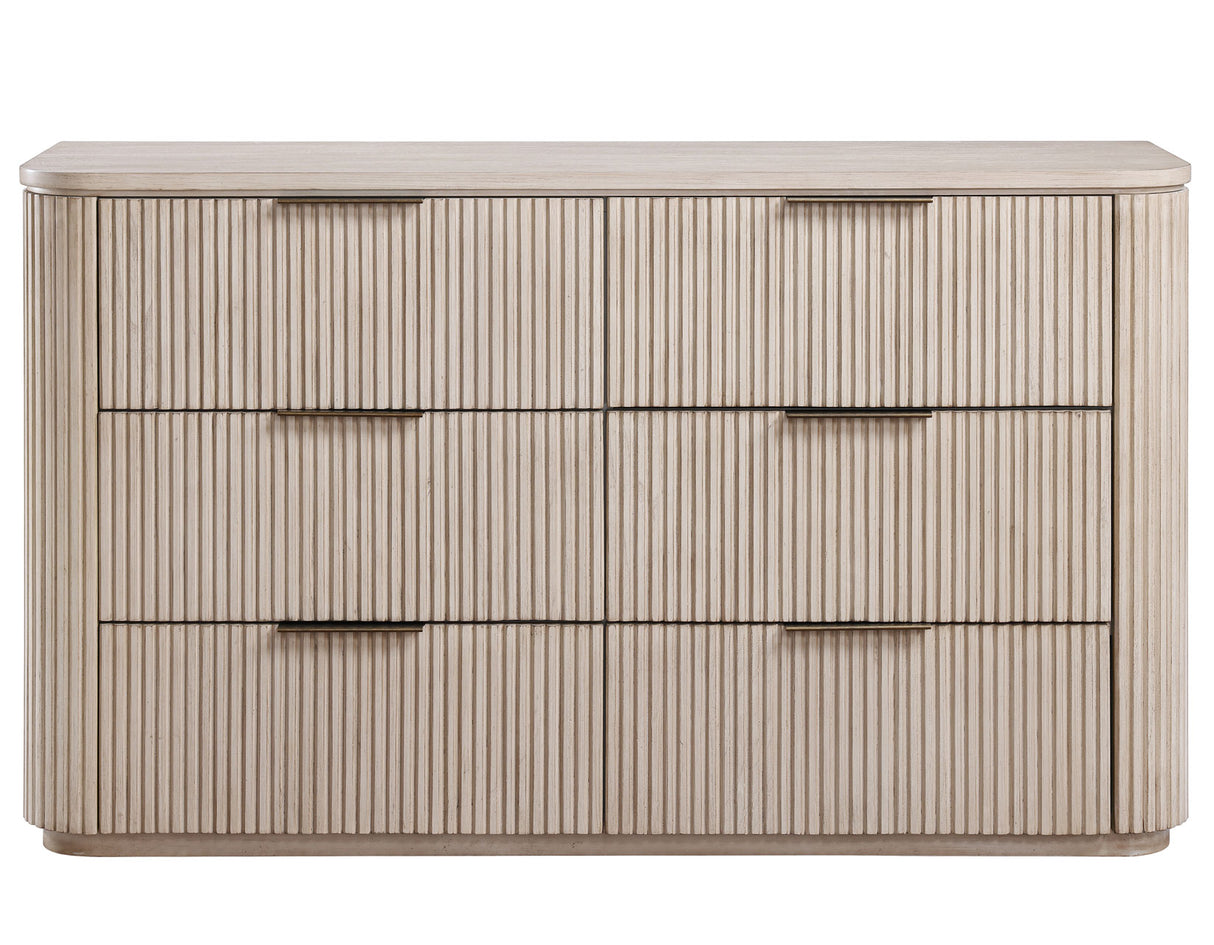 Henry Reeded Warm Tan Bedroom Set from Steve Silver - Luna Furniture