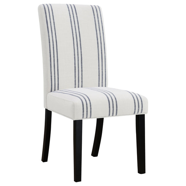 Herran Beige Upholstered Dining Side Chair, Set of 2