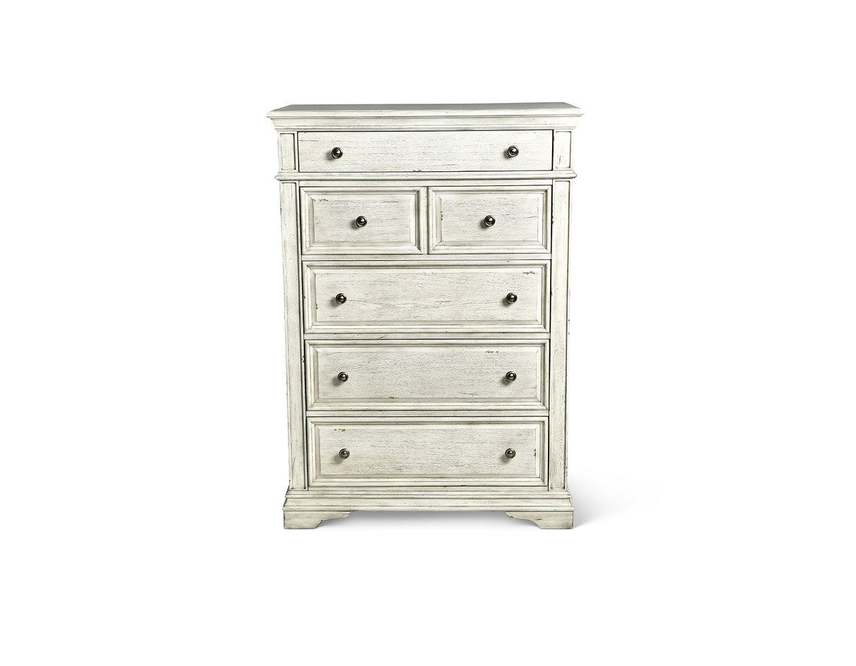 Highland Park Cathedral White Bedroom Set from Steve Silver - Luna Furniture