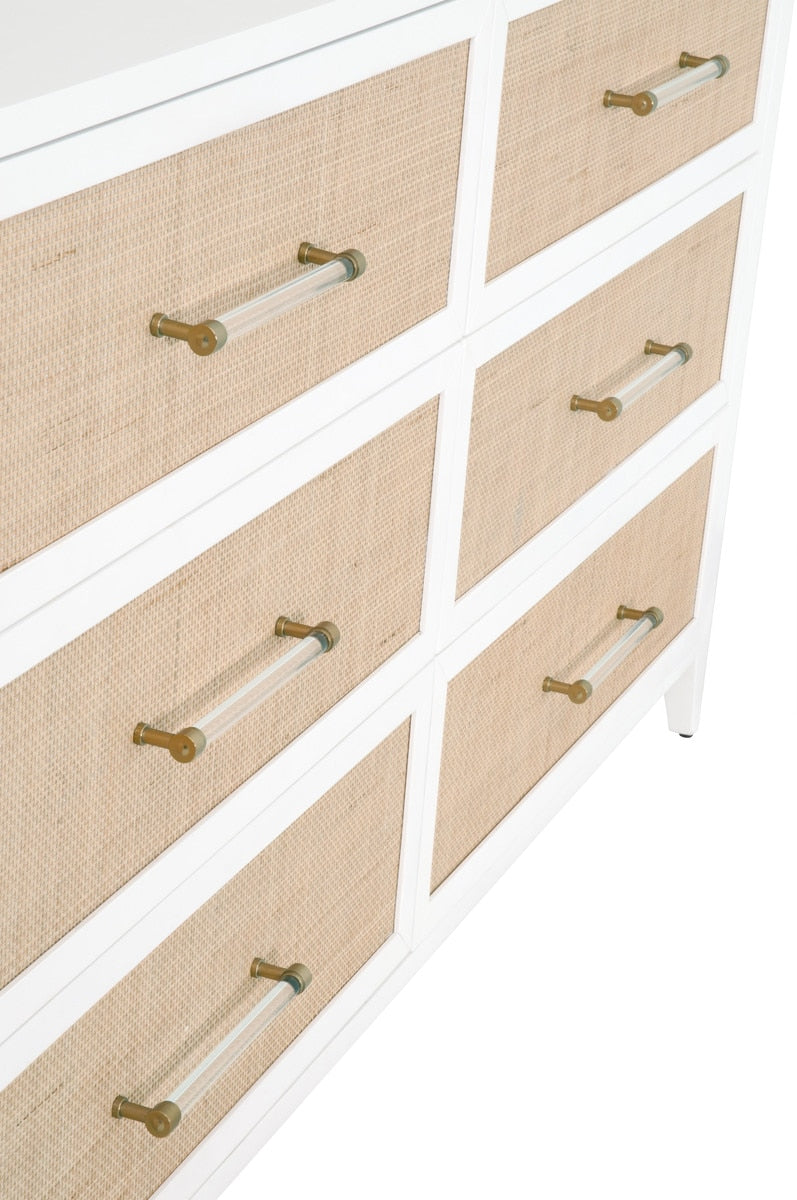 Holland 6-drawer Double Dresser from Essentials For Living - Luna Furniture