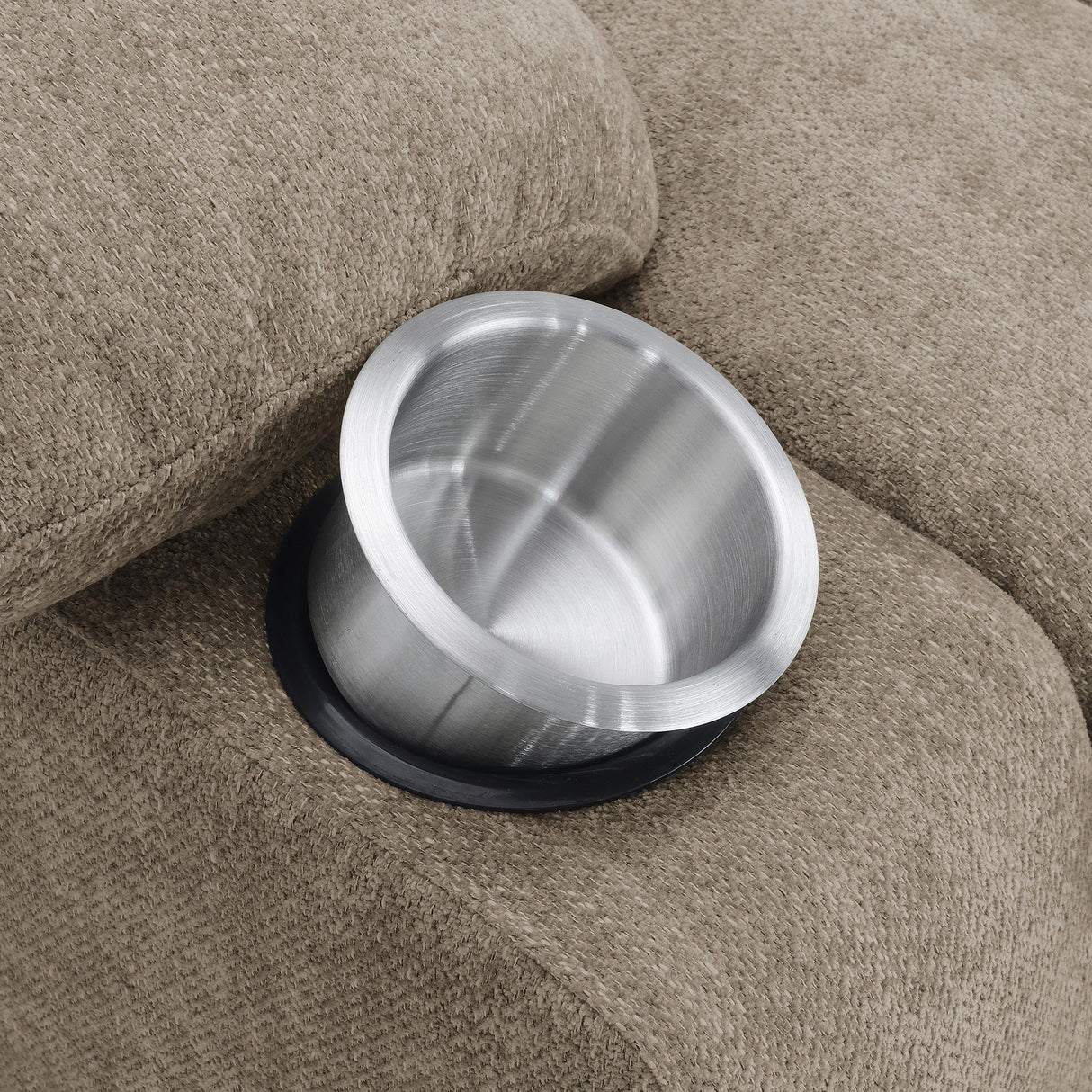 Houston Camel Upholstered Power Lift Recliner Chair from Coaster - Luna Furniture