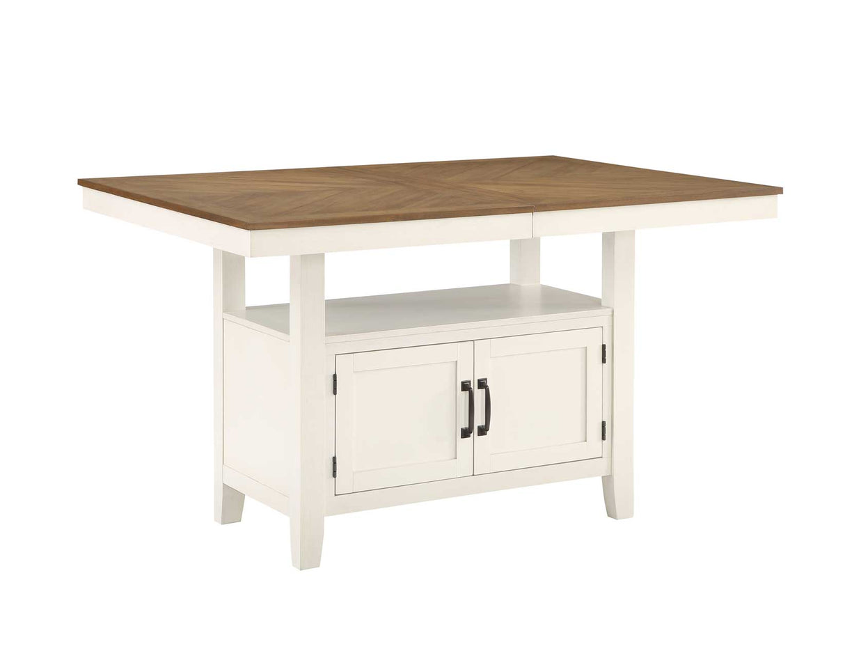 Hyland Two-tone Counter Height Dining Set from Steve Silver - Luna Furniture