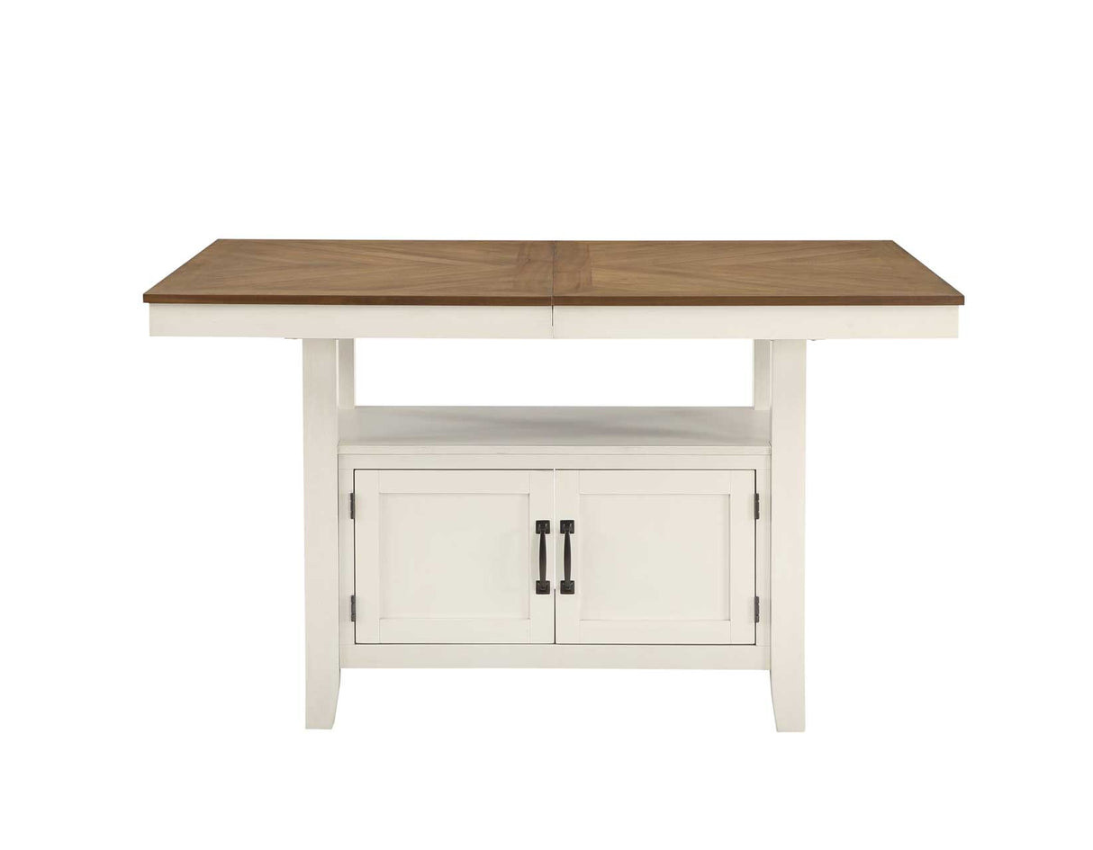 Hyland Two-tone Counter Height Dining Set from Steve Silver - Luna Furniture