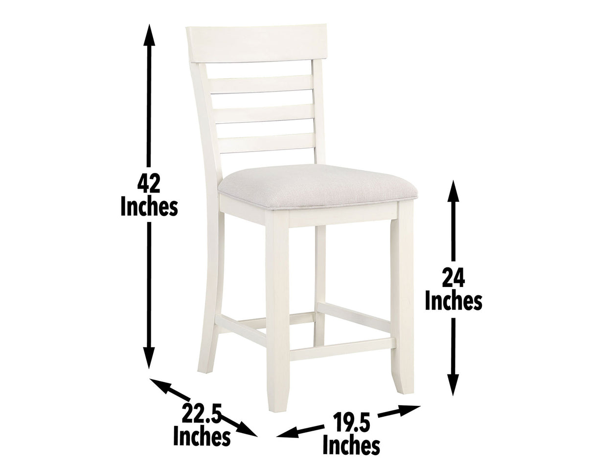 Hyland Two-tone Counter Height Dining Set from Steve Silver - Luna Furniture