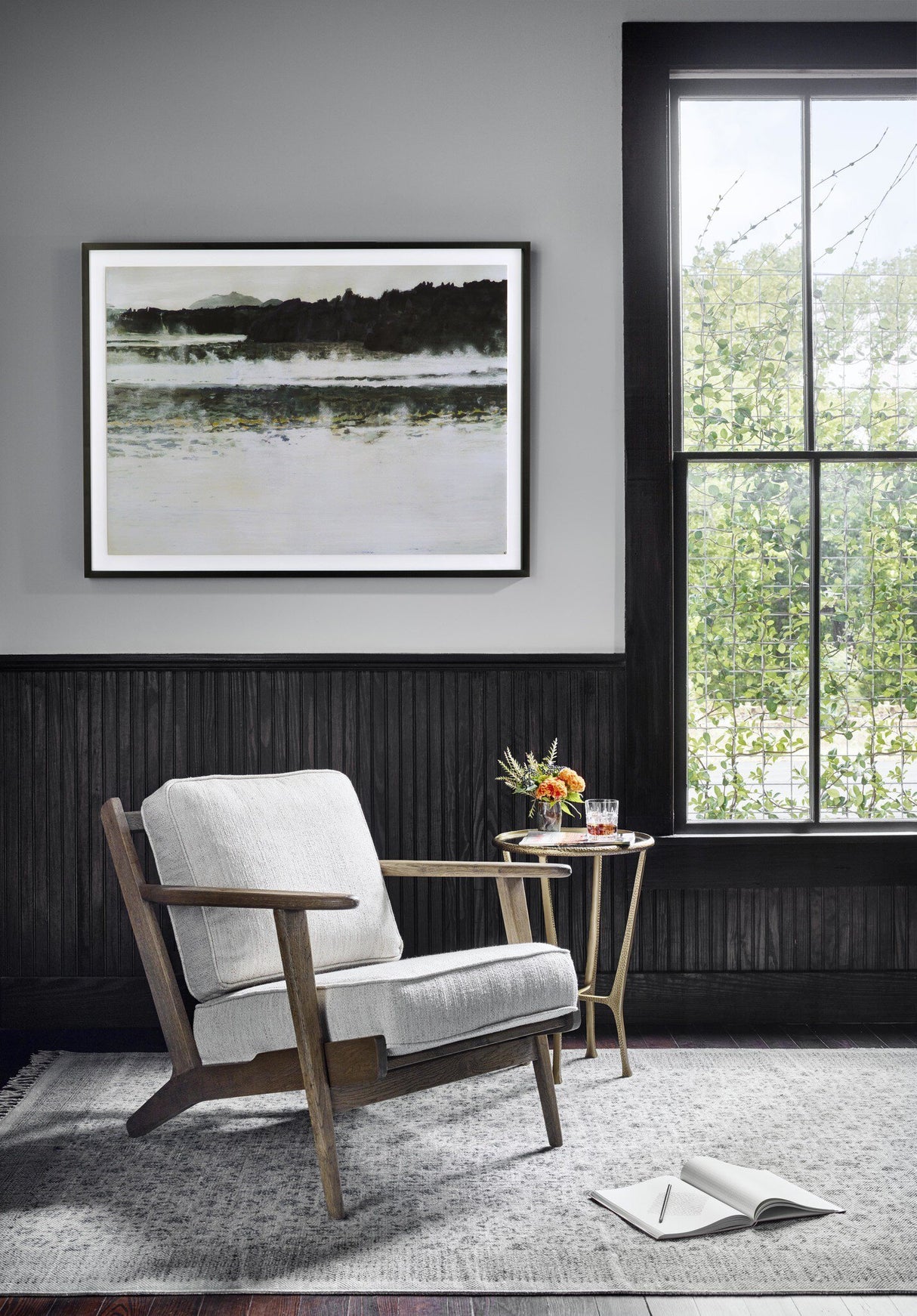 Creighton End Table in Aged Brass from Four Hands - Luna Furniture